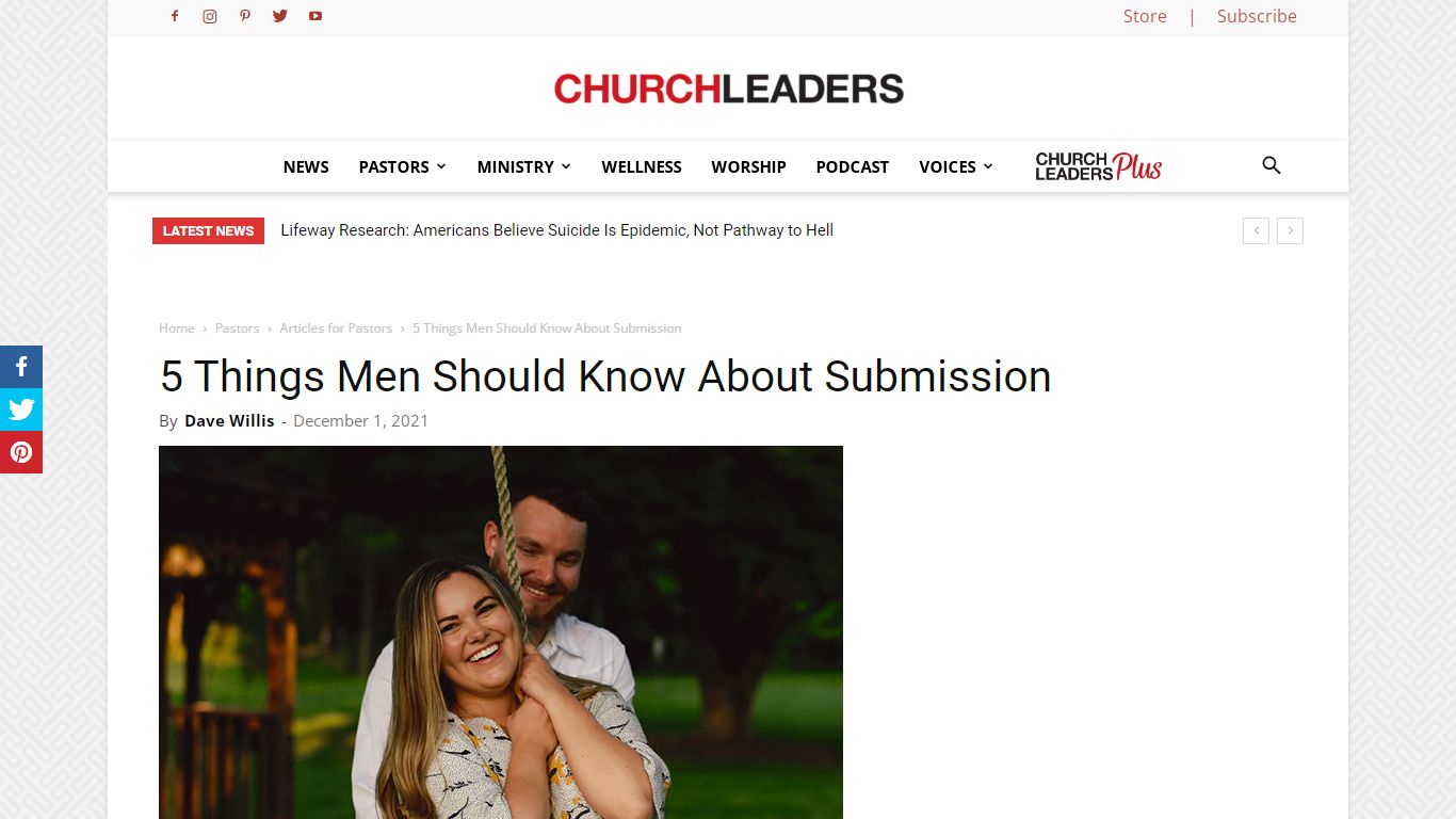 5 Things Men Should Know About Submission - ChurchLeaders